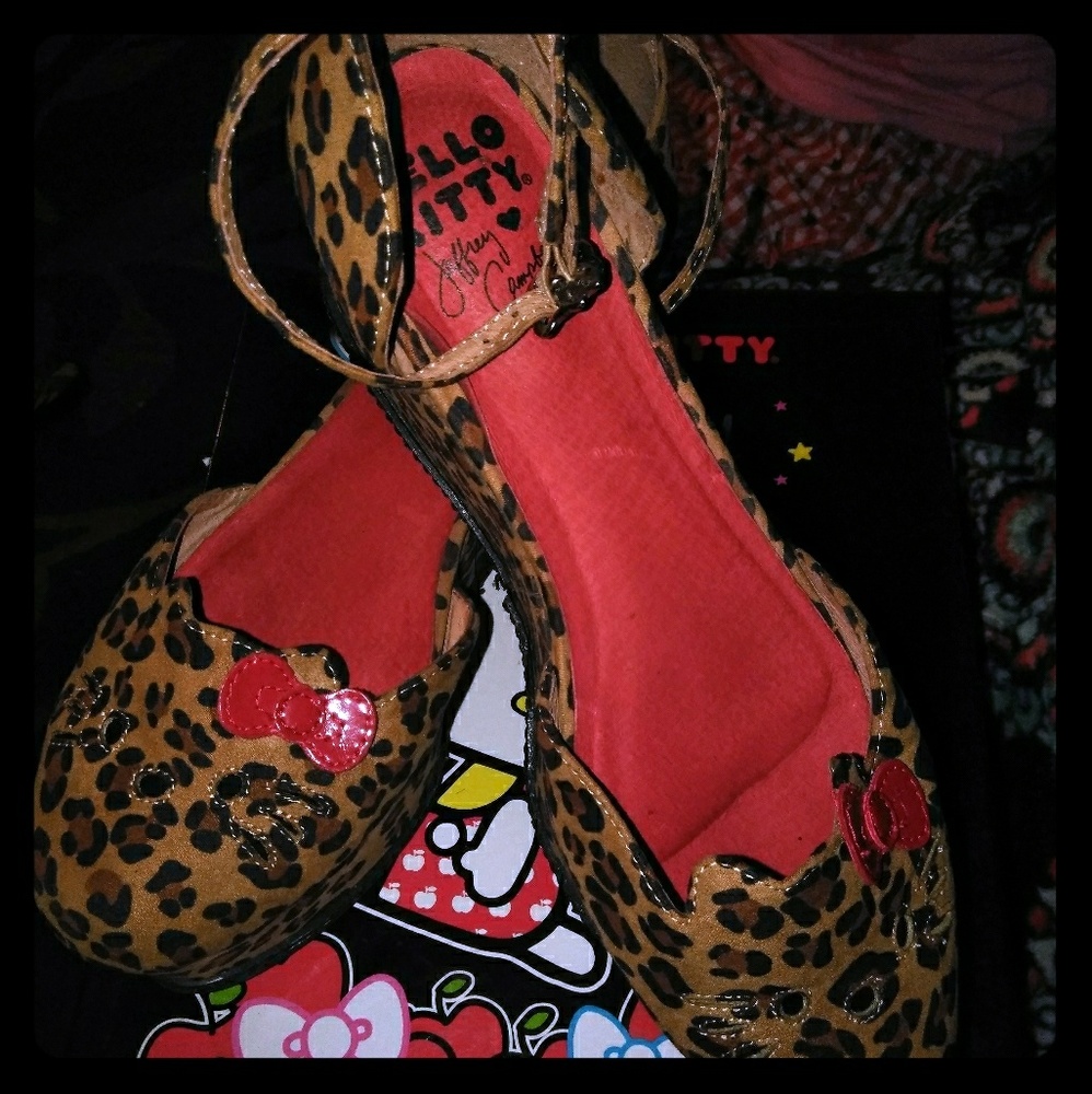 Hello Kitty Jeffrey Campbell platforms